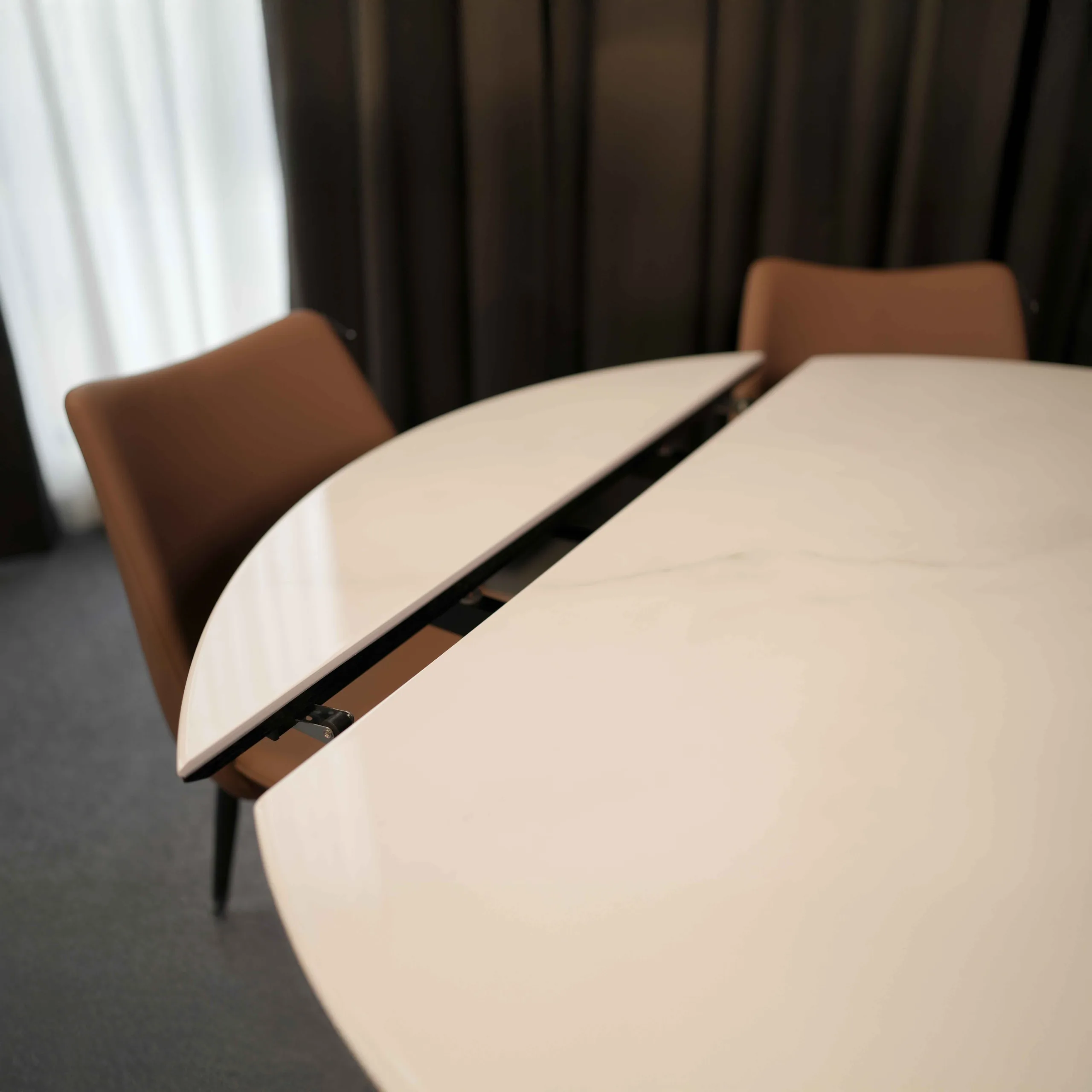 DINING TABLE ROUND ML DT 2404W - Image 7