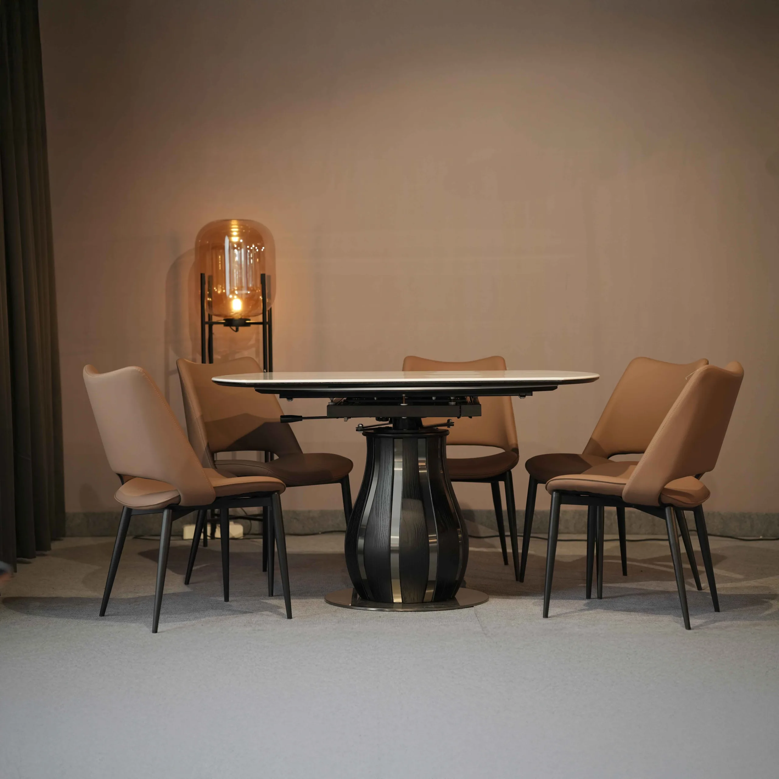 DINING TABLE ROUND ML DT 2404W - Image 5