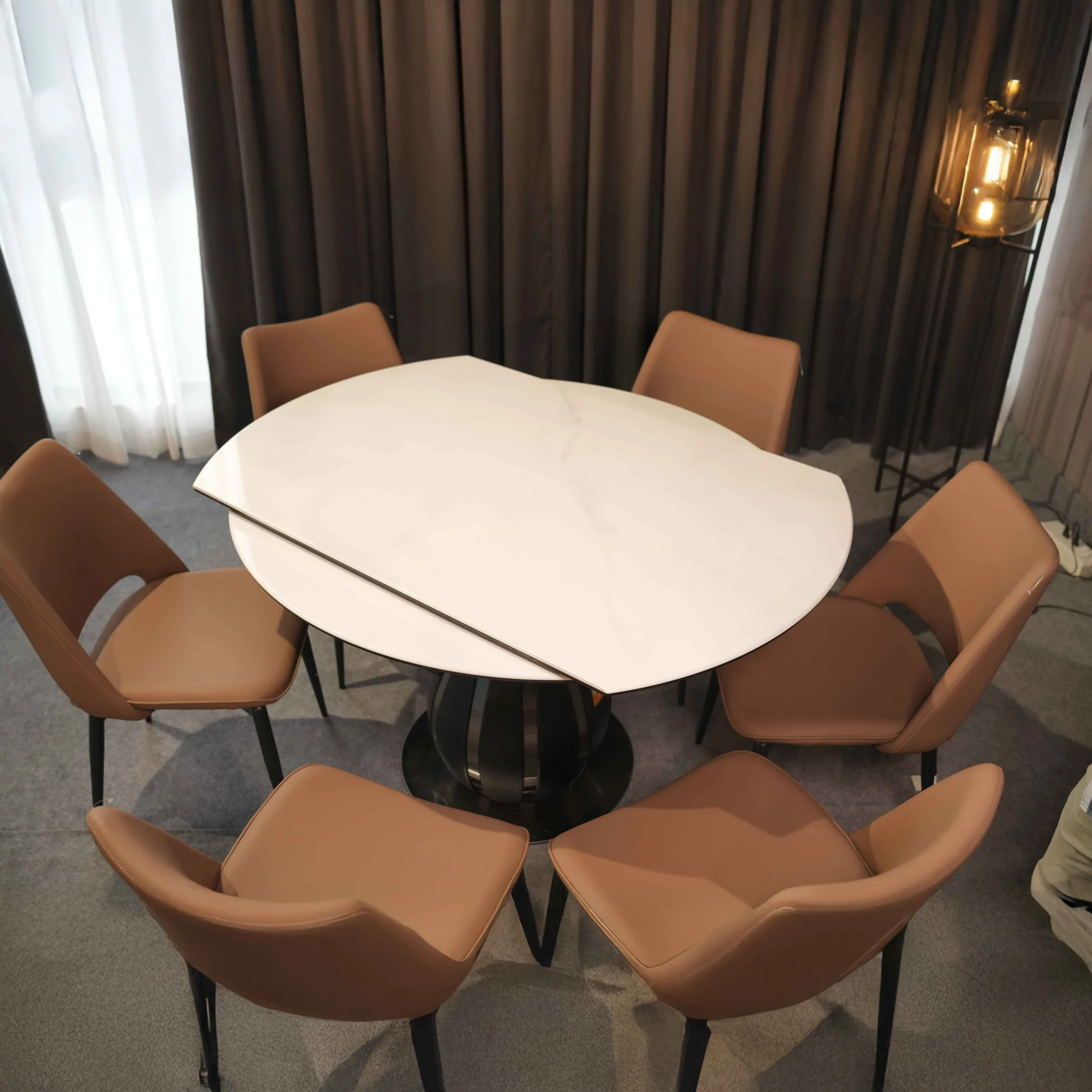 DINING TABLE ROUND ML DT 2404W - Image 3