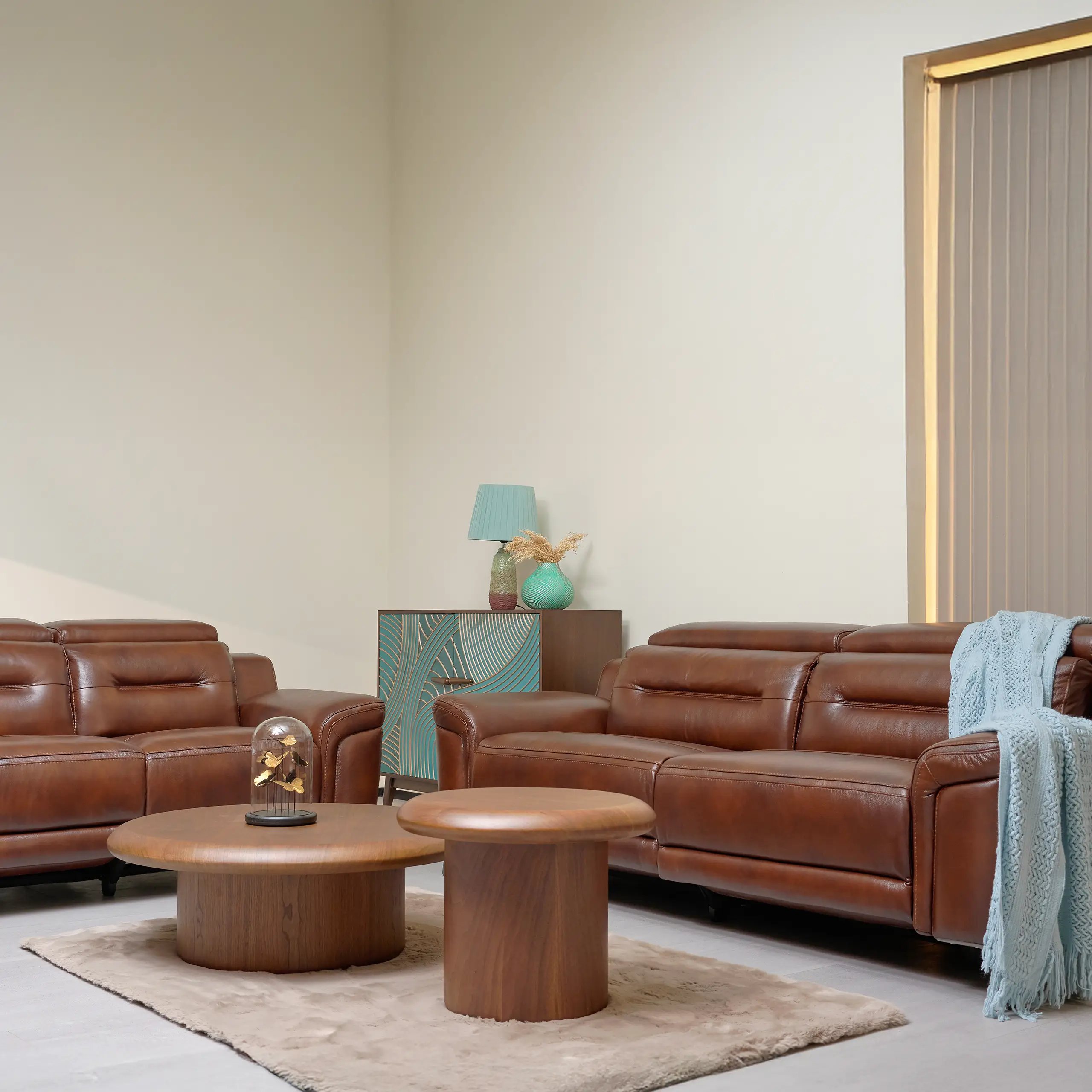 RECLINER SOFA SET DSQ KM 786 3+2 L2201 - Image 4