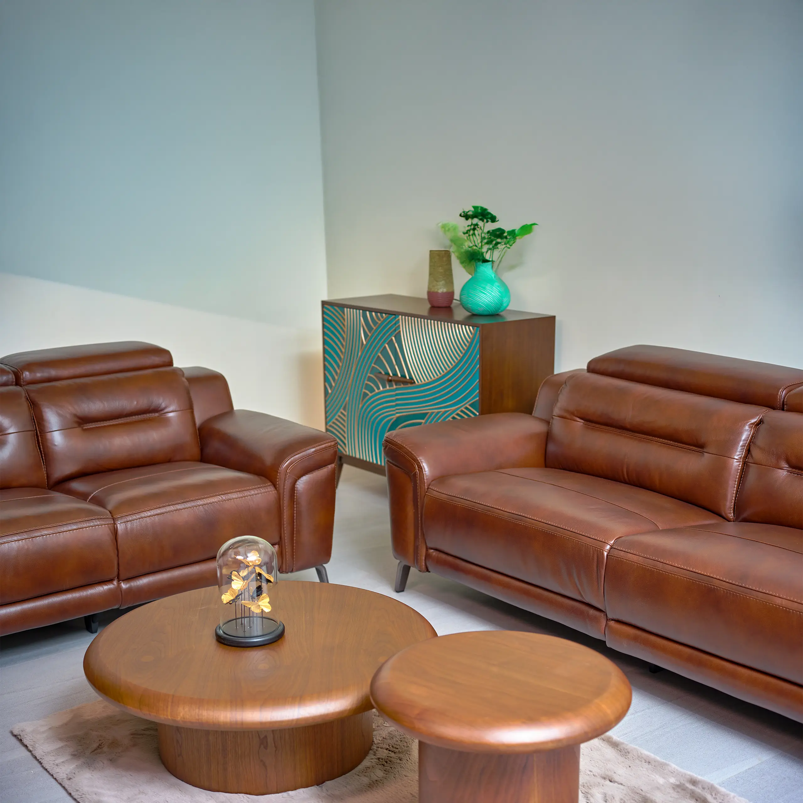 RECLINER SOFA SET DSQ KM 786 3+2 L2201 - Image 3