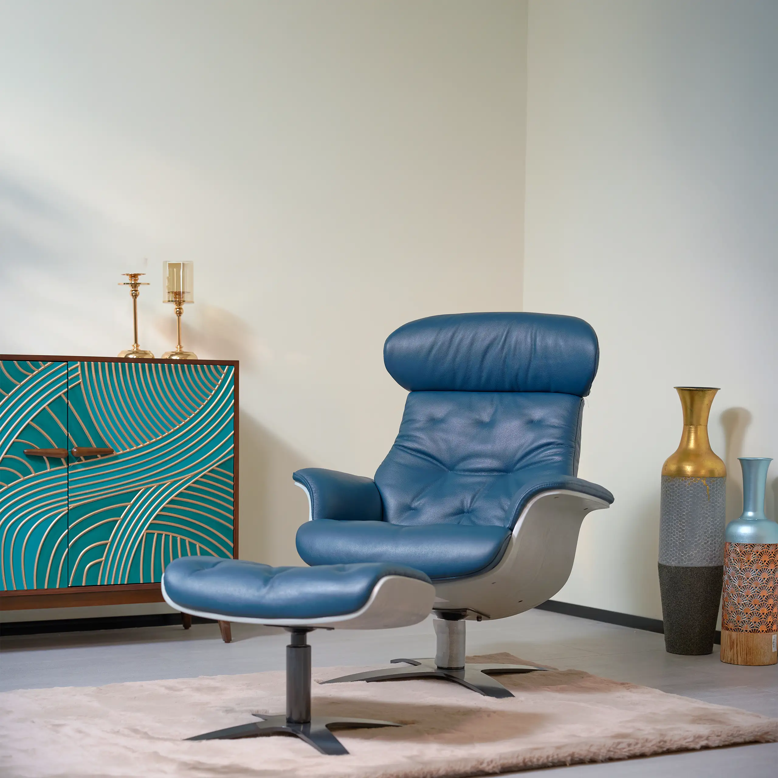 ACCENT CHAIR+OTTOMAN DSQ A938 M5661