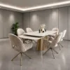 KUKA HOME DSQ DF0034-6DT dining table with DF2511C chairs | HomeSoul Theyyampattil