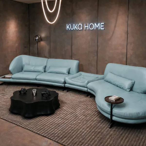 KUKA HOME SOFA DSQ KF2157 Italian Full Leather Sofa | HomeSoul Theyyampattil